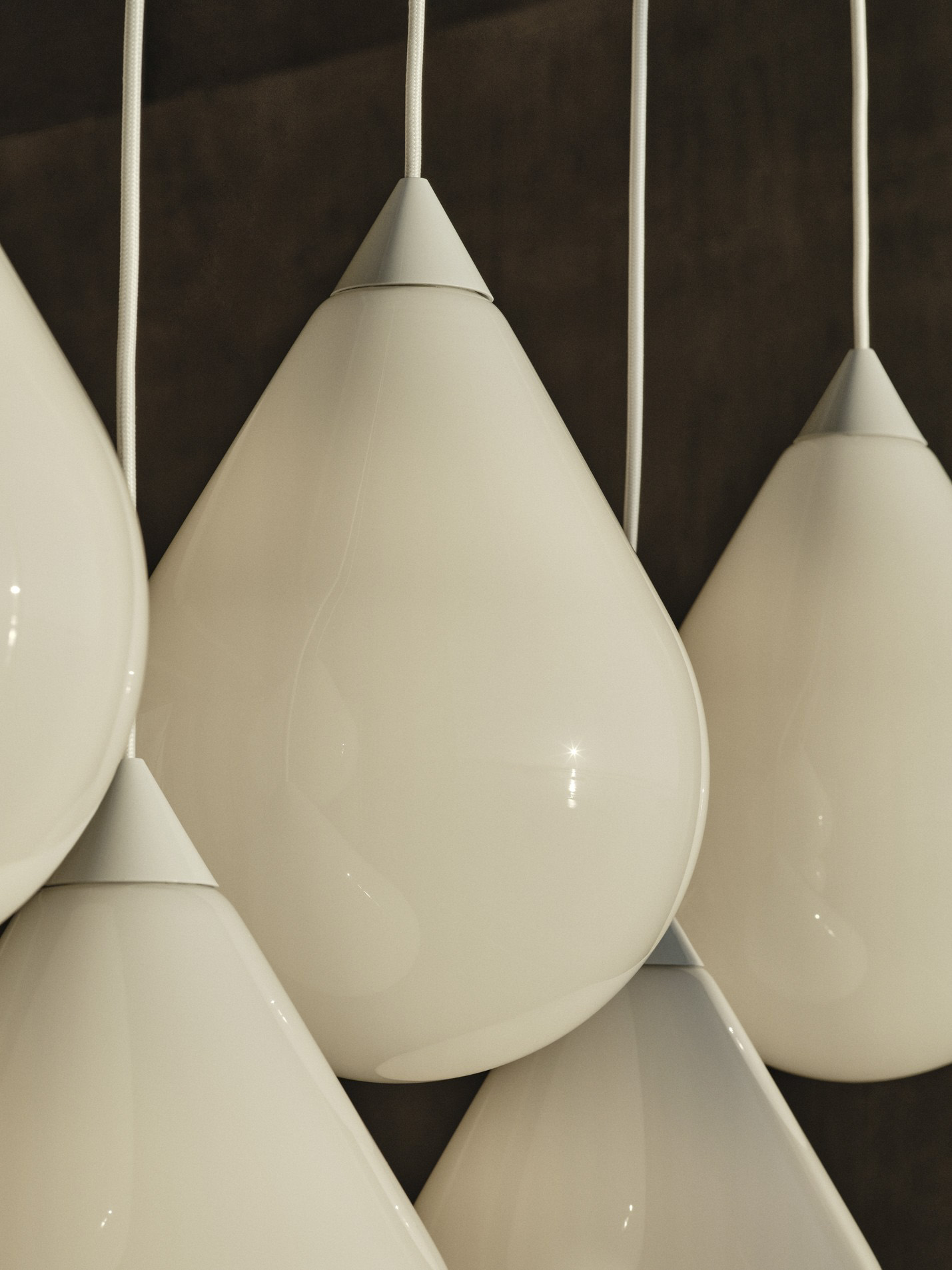 Tom Dixon Flare Opal Pendant ES